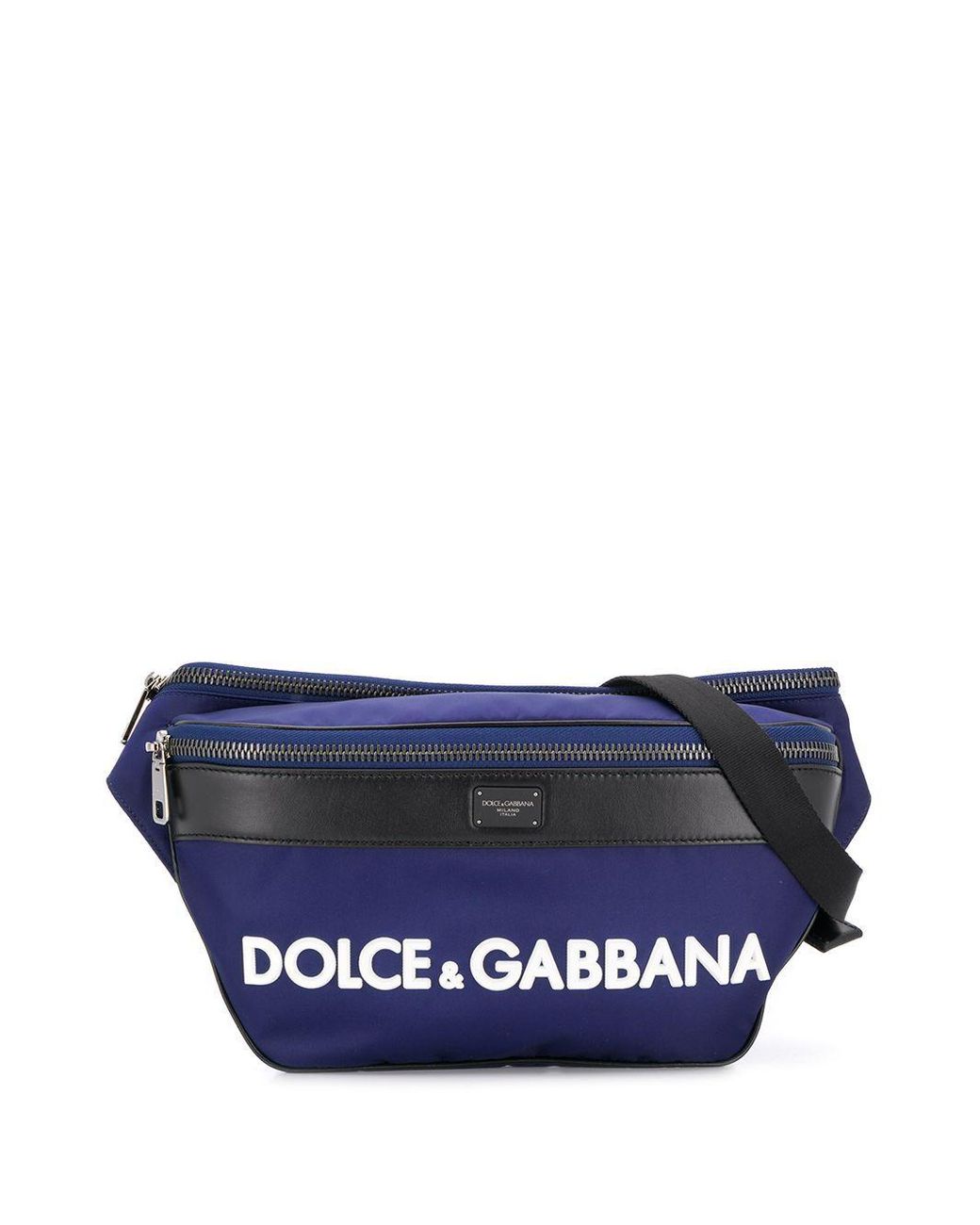 Homme Sacs Sacs bananes Sac banane nero Sicilia dna en nylon avec plaquette à logo Synthétique Dolce & Gabbana pour homme 