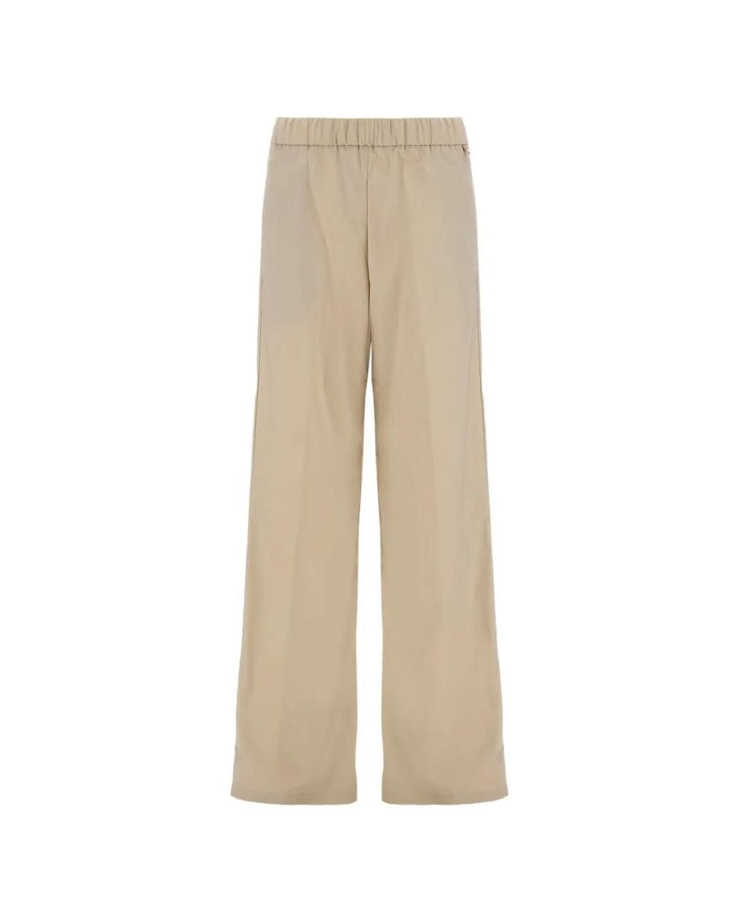 Herno Natural Elasticated-Waist Trousers