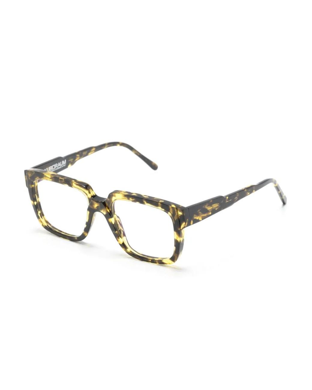Kuboraum Brown K3 Square-Frame Glasses