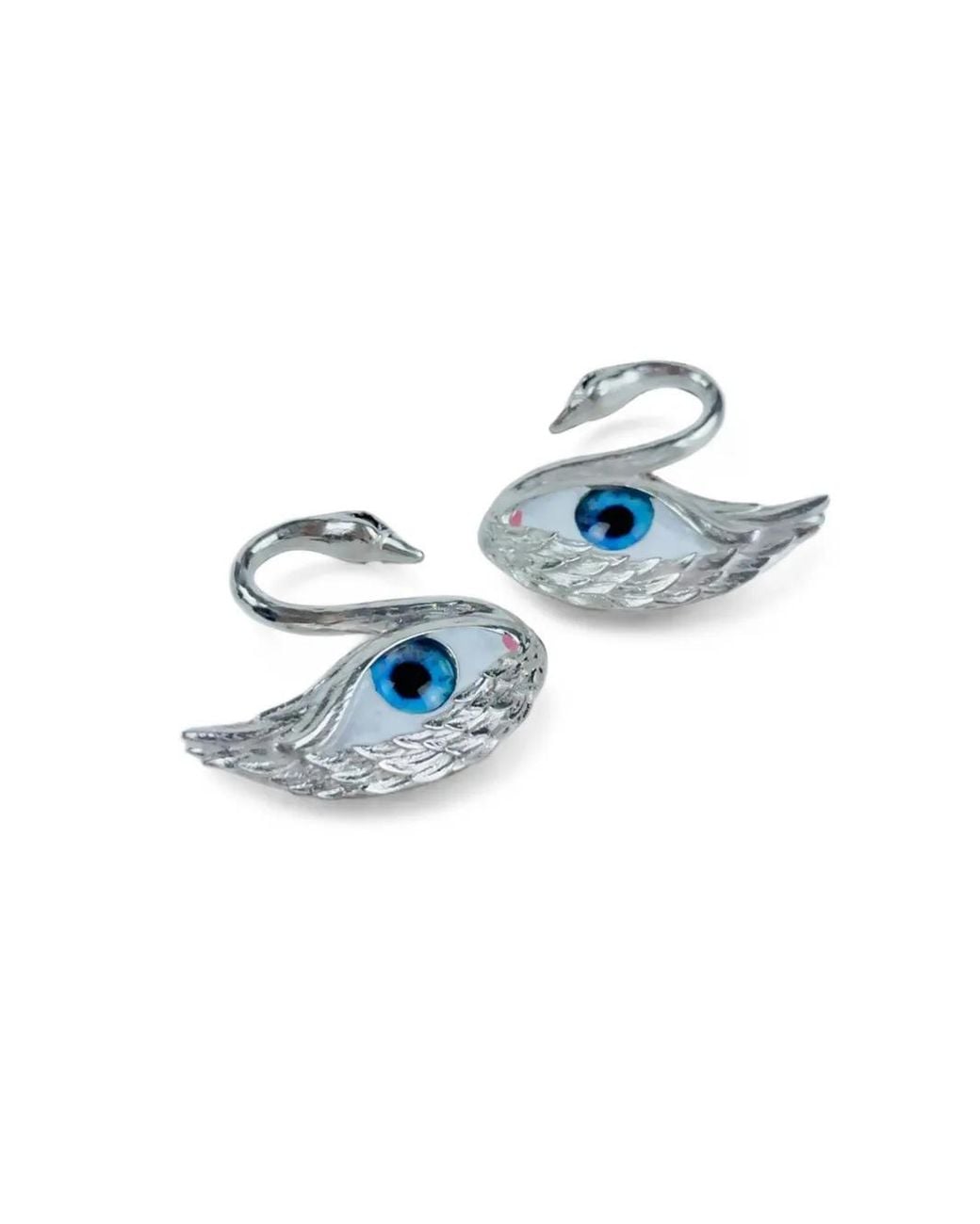 Vivetta Blue Swan Brooch