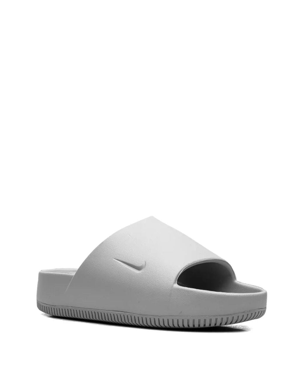 Nike White Calm Slides for men