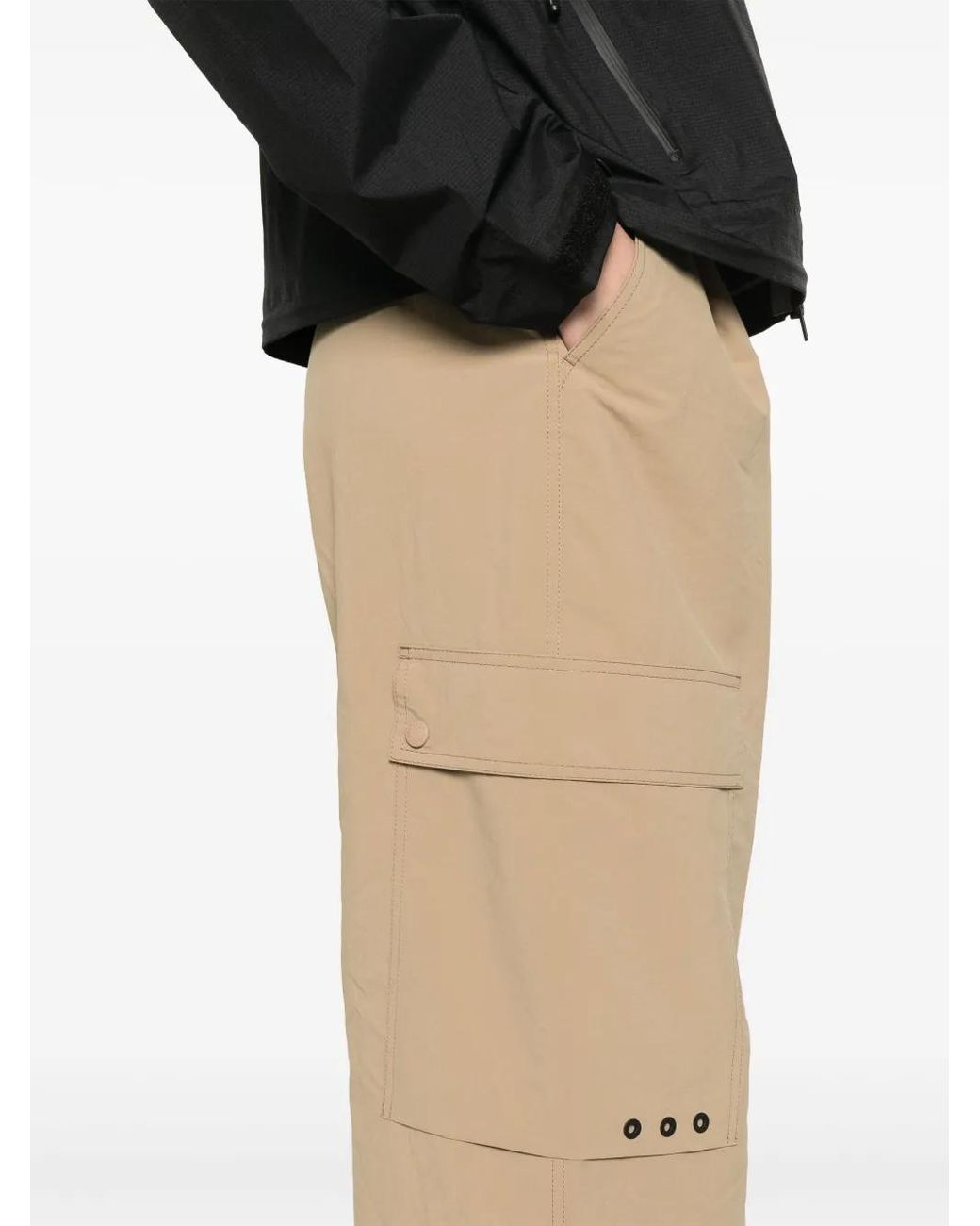 Moncler Natural Neutrals Trousers