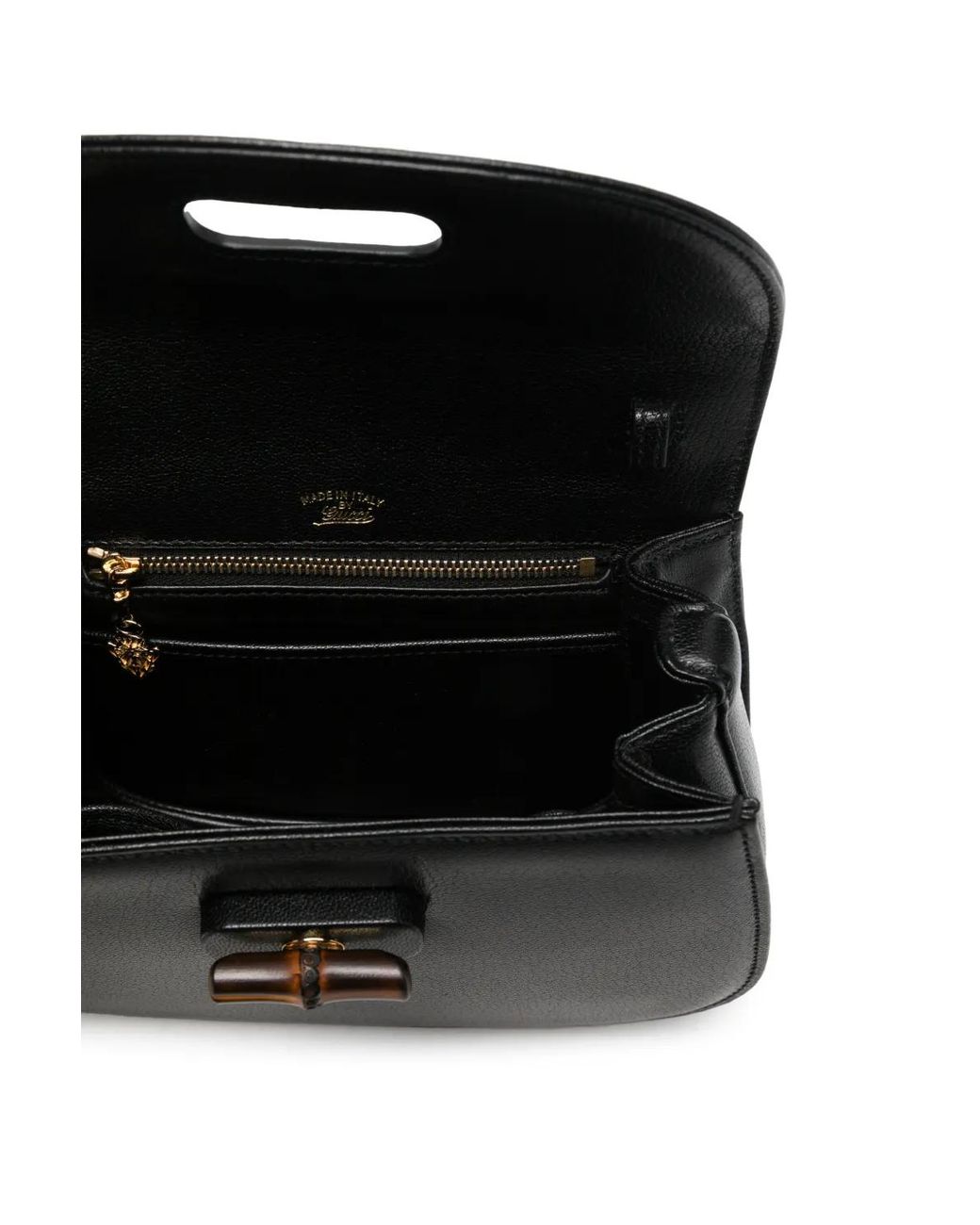 Gucci Black Petit Sac Bamboo 1947