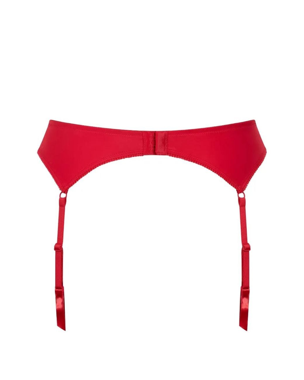 Maison Close Red Le Petit Secret Garter Belt