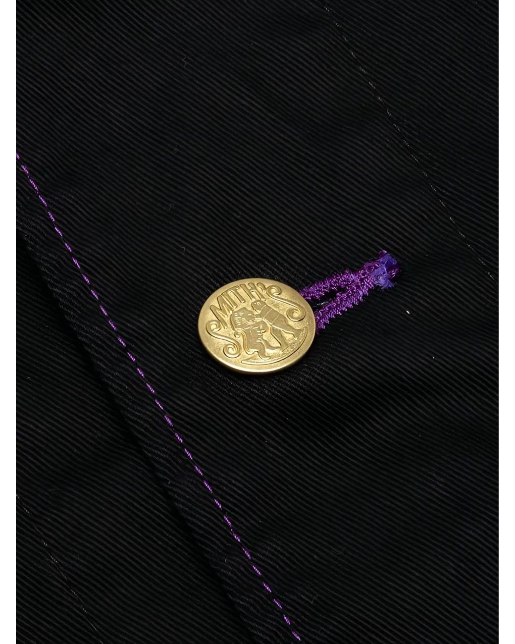 Needles Black Twill Shirt Jacket for men