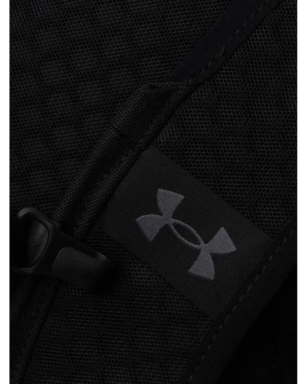 Under Armour Black Logo-Print Backpack