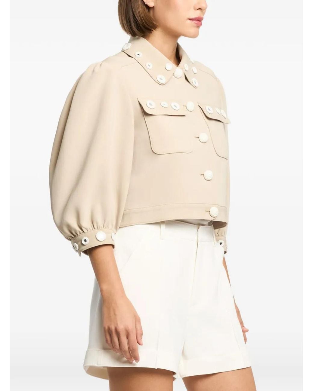 Cinq À Sept Gilliana Gehaakt Jack in het Natural