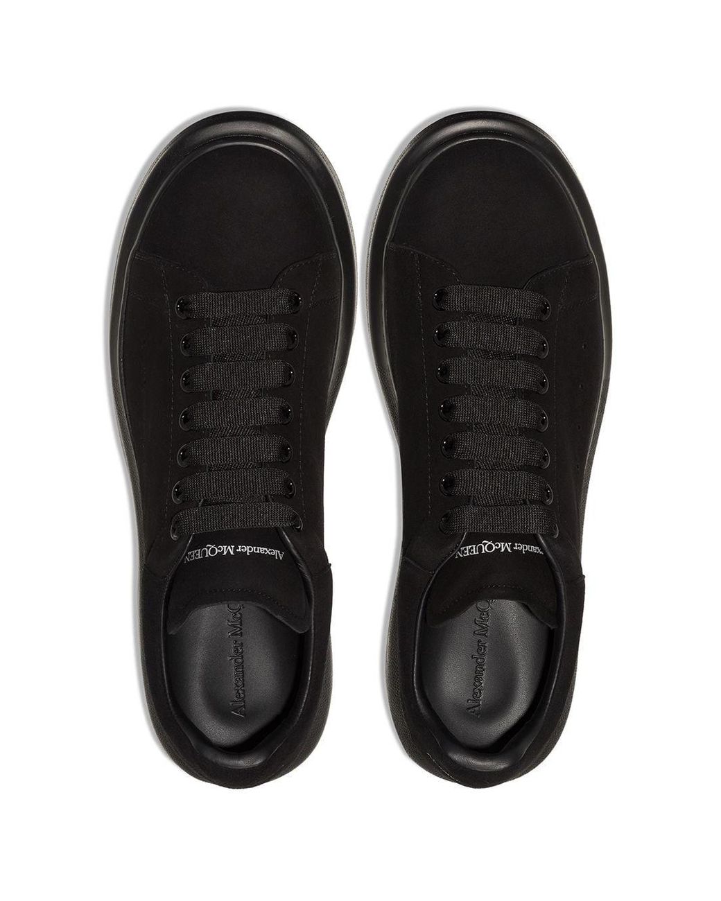 Sneakers In Camoscio Con Platform 45mm da Uomo di Alexander McQueen in Nero  | Lyst