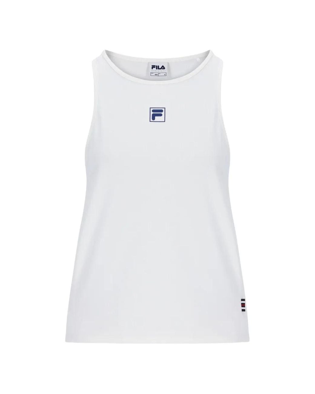 Fila White Racerback Sleeveless Top