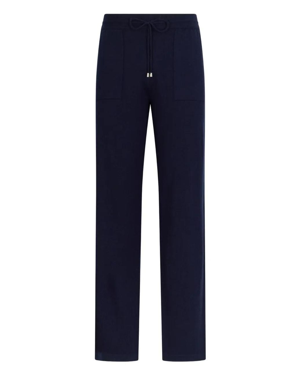 Malo Blue Drawstring Track Pants for men