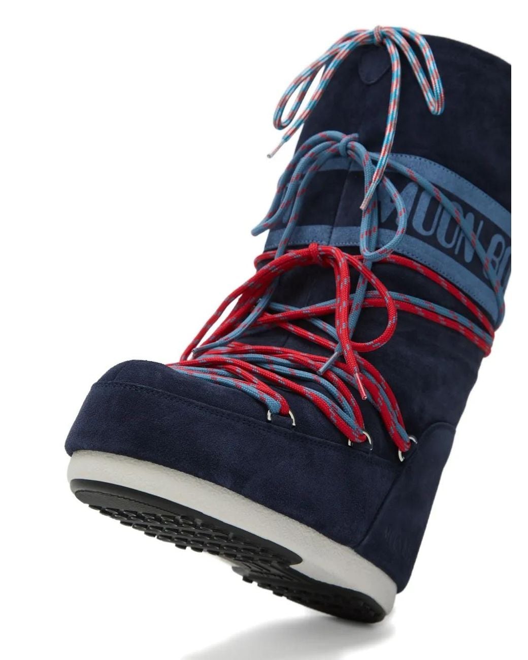Moon Boot Blue Mb Icon Suede Lac