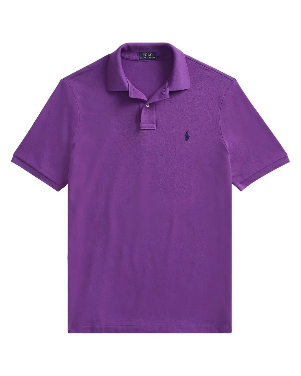 Polo Ralph Lauren Purple Polo Pony Polo Shirt for men
