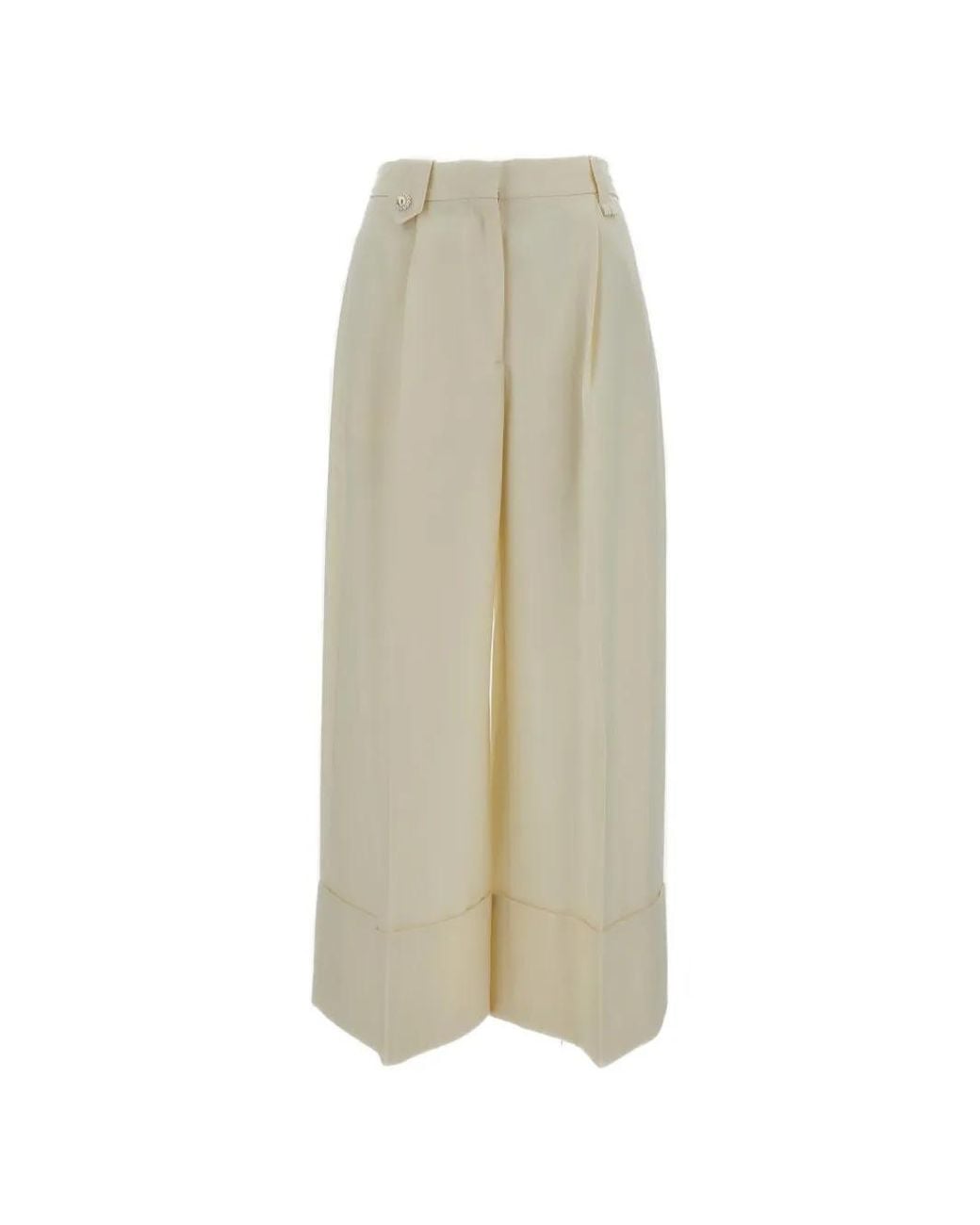 Pantalon À Fleurs Simone Rocha en coloris White