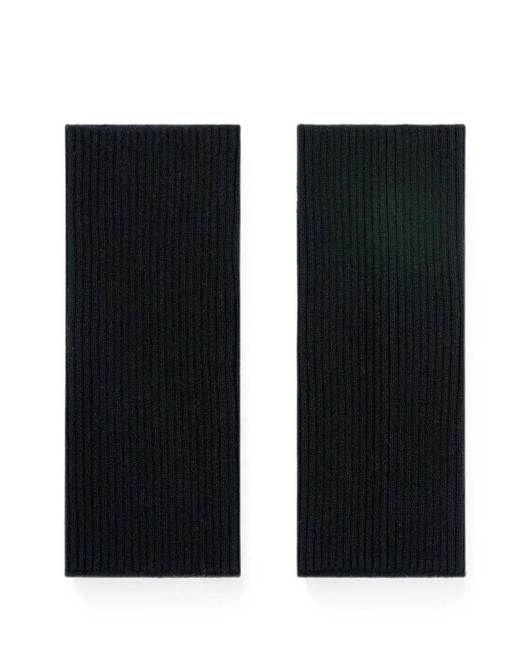 Muffole A Coste di Bompard in Black