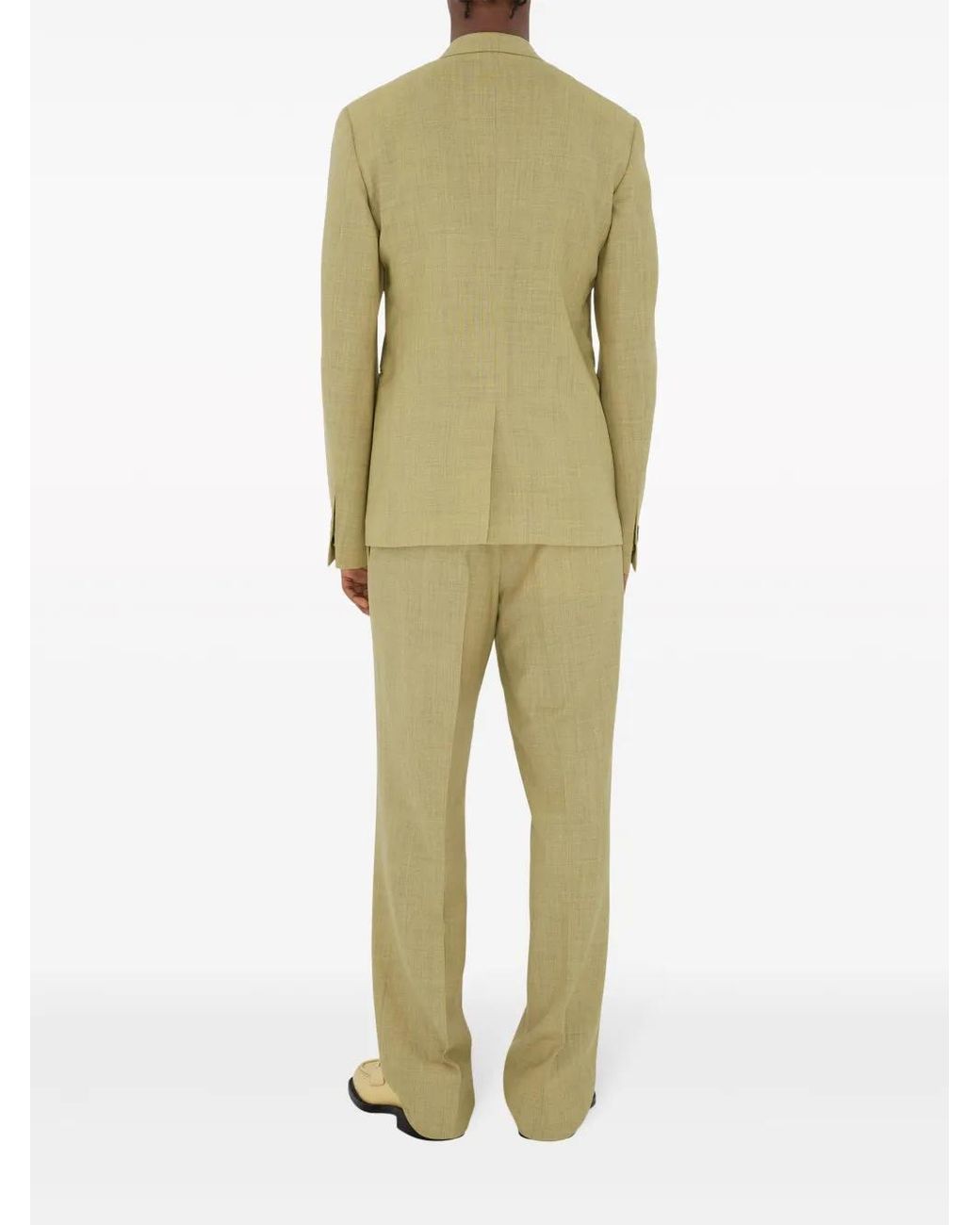 Burberry Green Tailored Wool Blazer for men