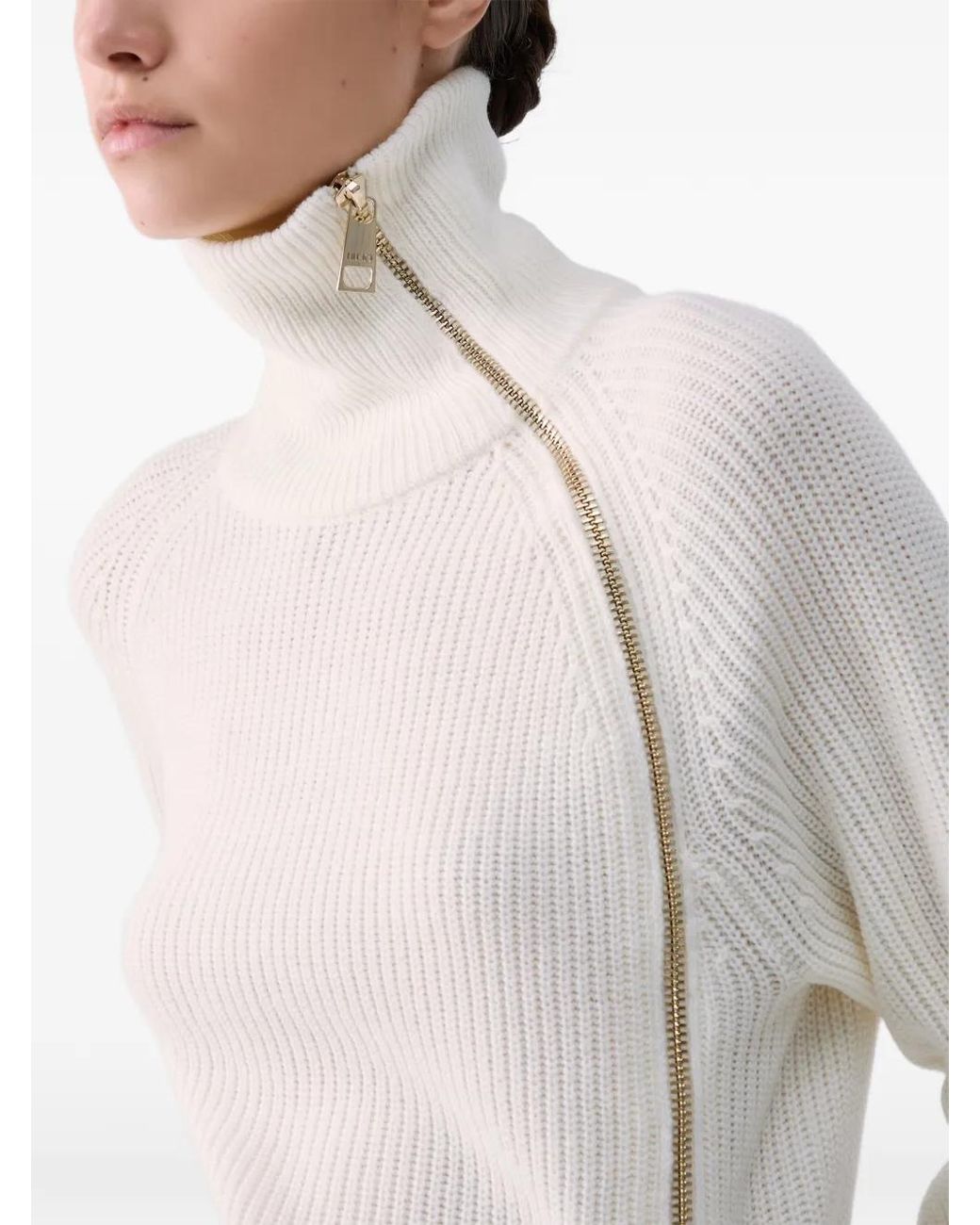 Liu Jo White Cotton Sweater