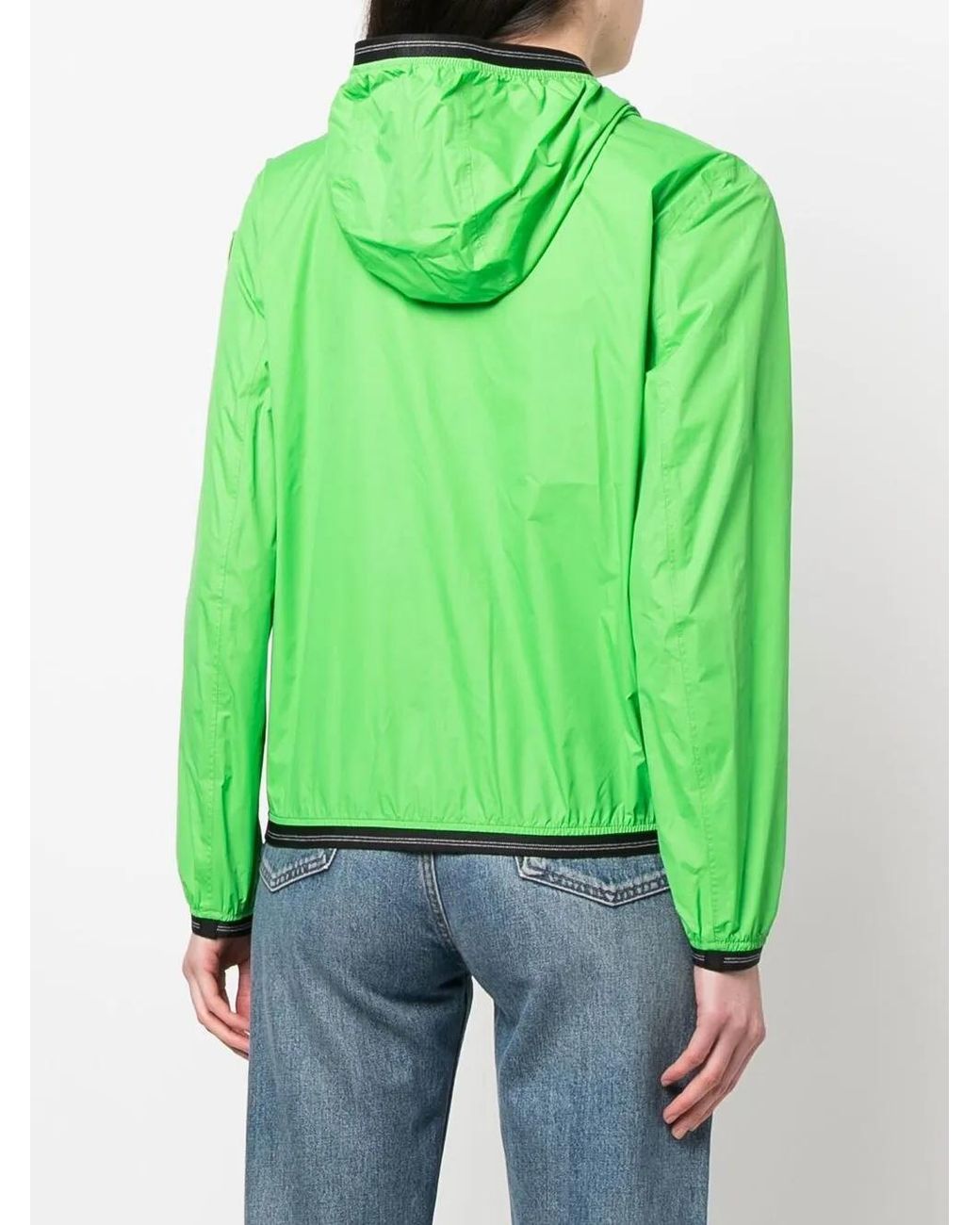 Blauer Green Contrast-Trimmed Track Jacket