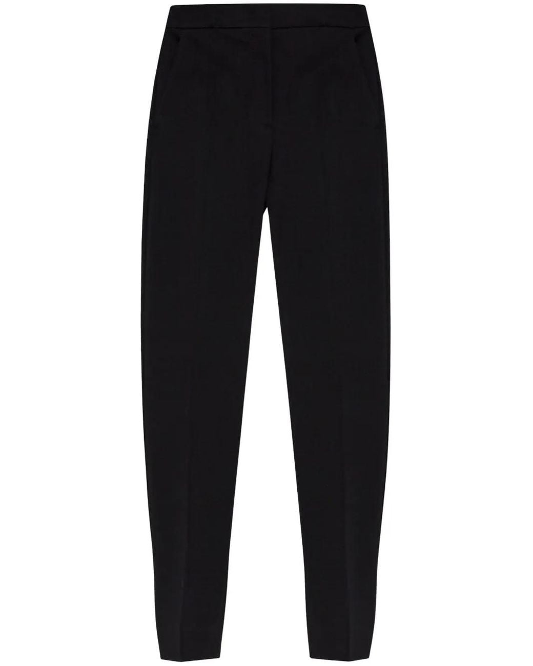 Max Mara Black Cotton Clothing Trousers