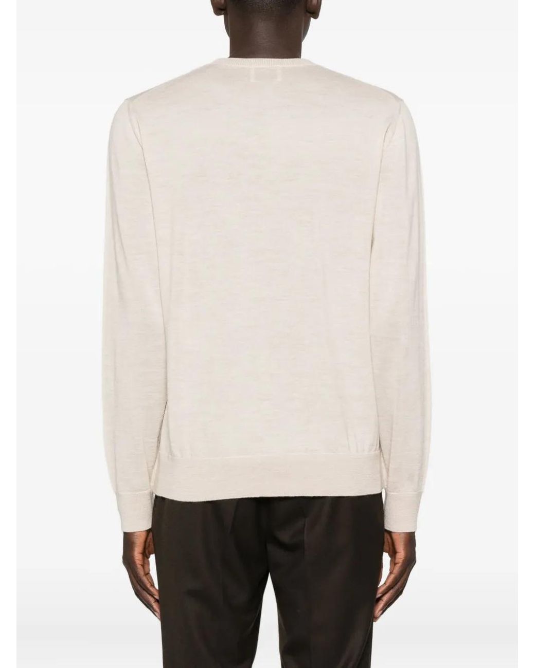 Ballantyne Klassischer Pullover in White für Herren