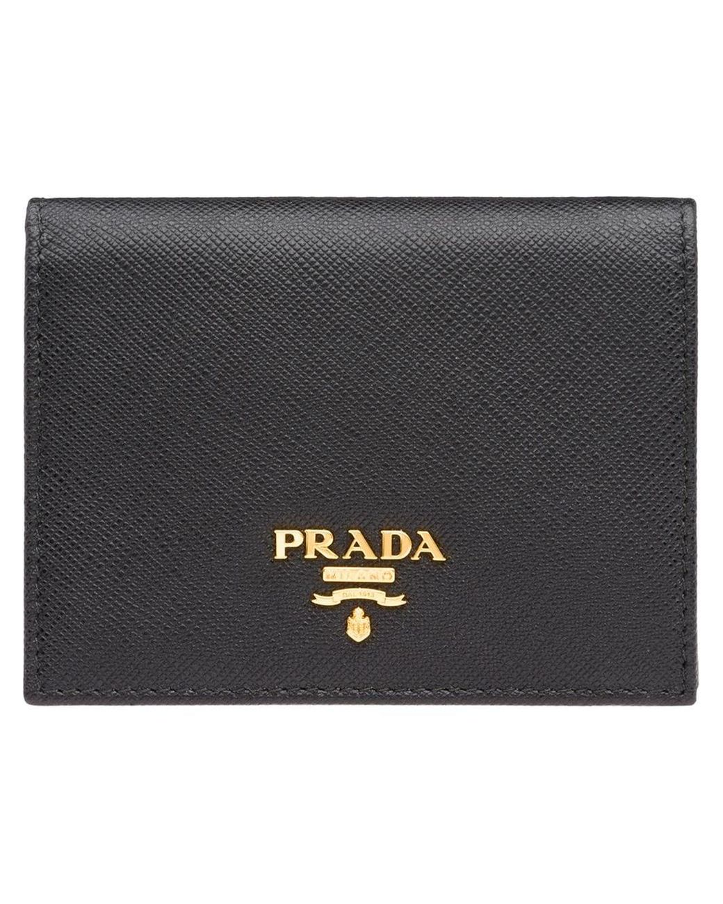 mini prada wallet