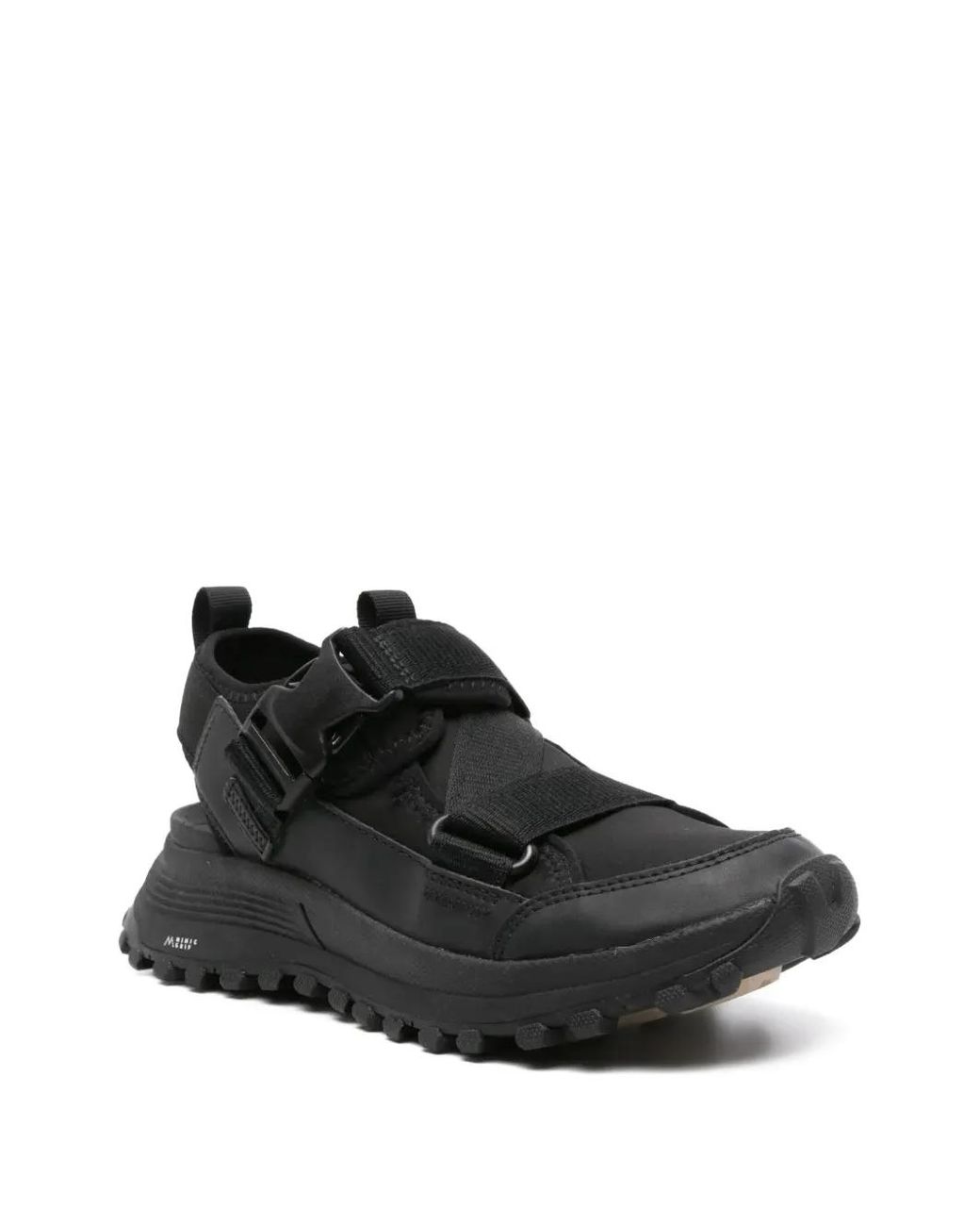 Clarks Black Atltrek-Strap Sneakers