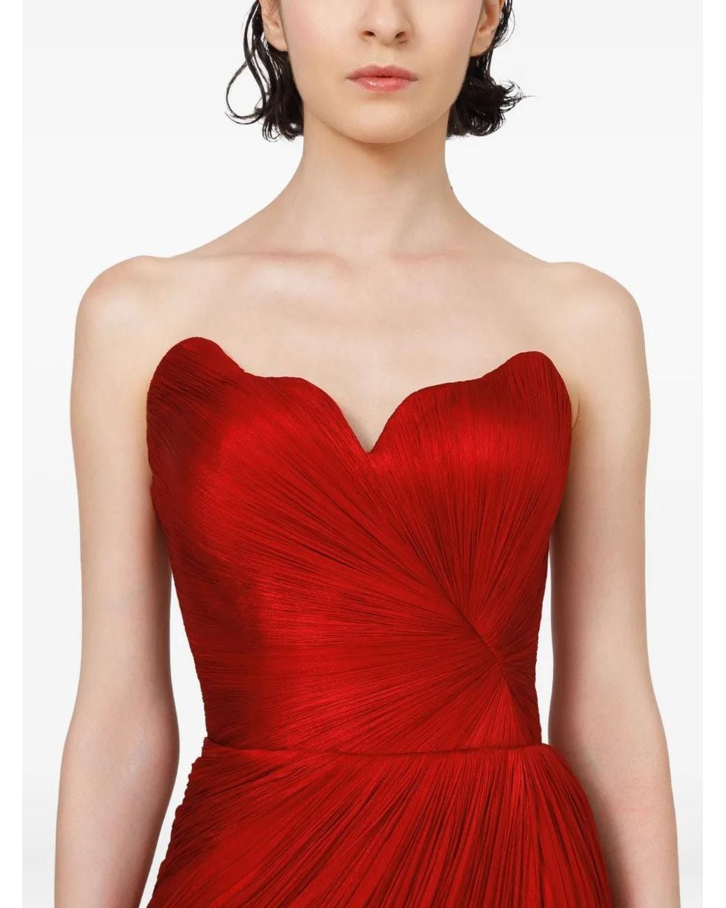 IRIS SERBAN Red Gisselle Gown