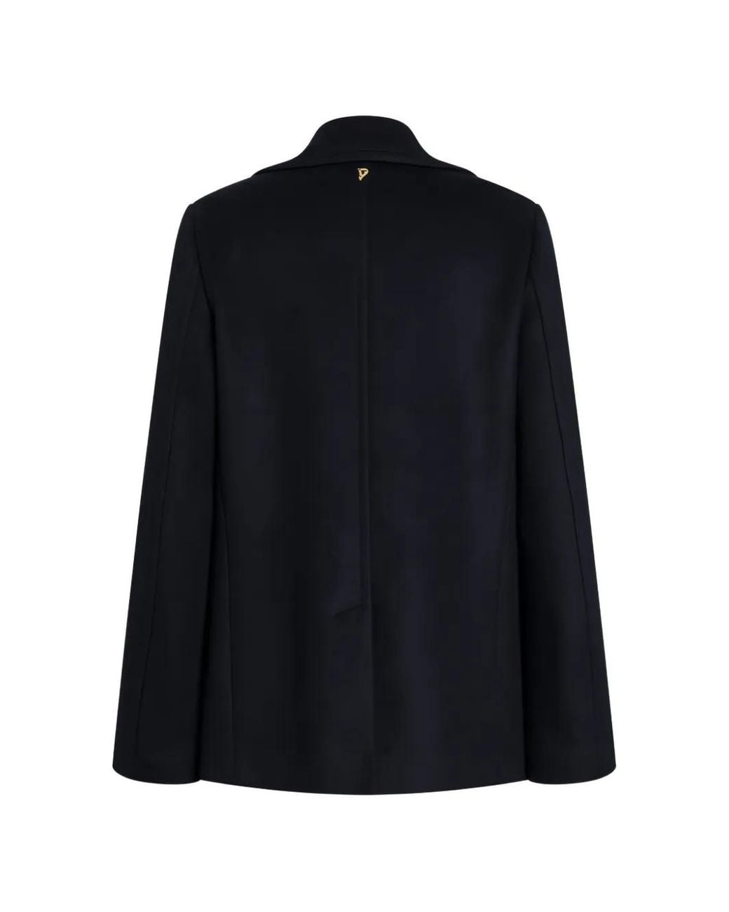 Dondup Blue Double-Breasted Pea Jacket