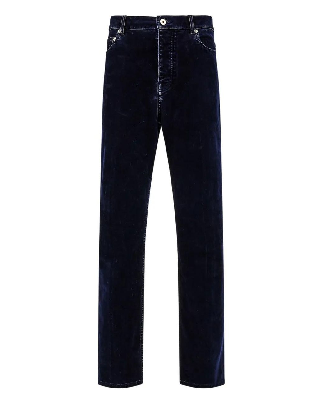 Pantalon À Patch Logo Ferragamo pour homme en coloris Blue