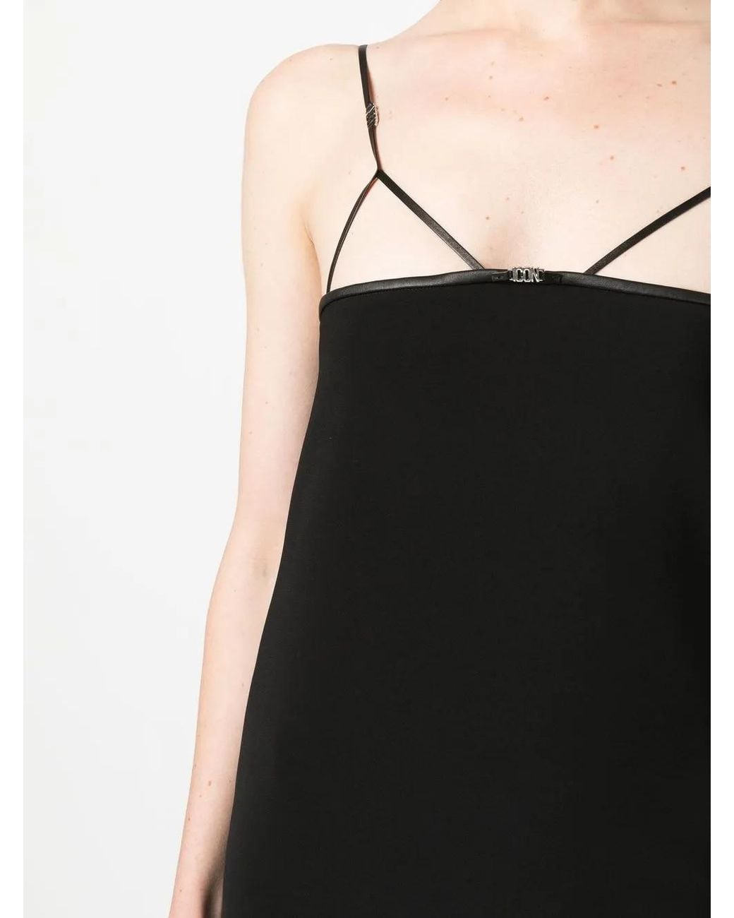 DSquared² Black Sheath Dress