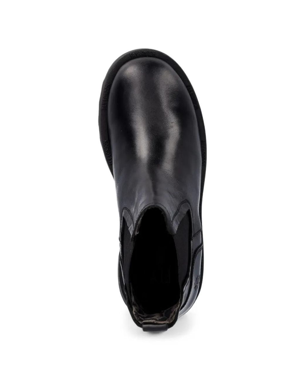 Fly London Black Zufy502Fly Chunky-Sole Chelsea Boots