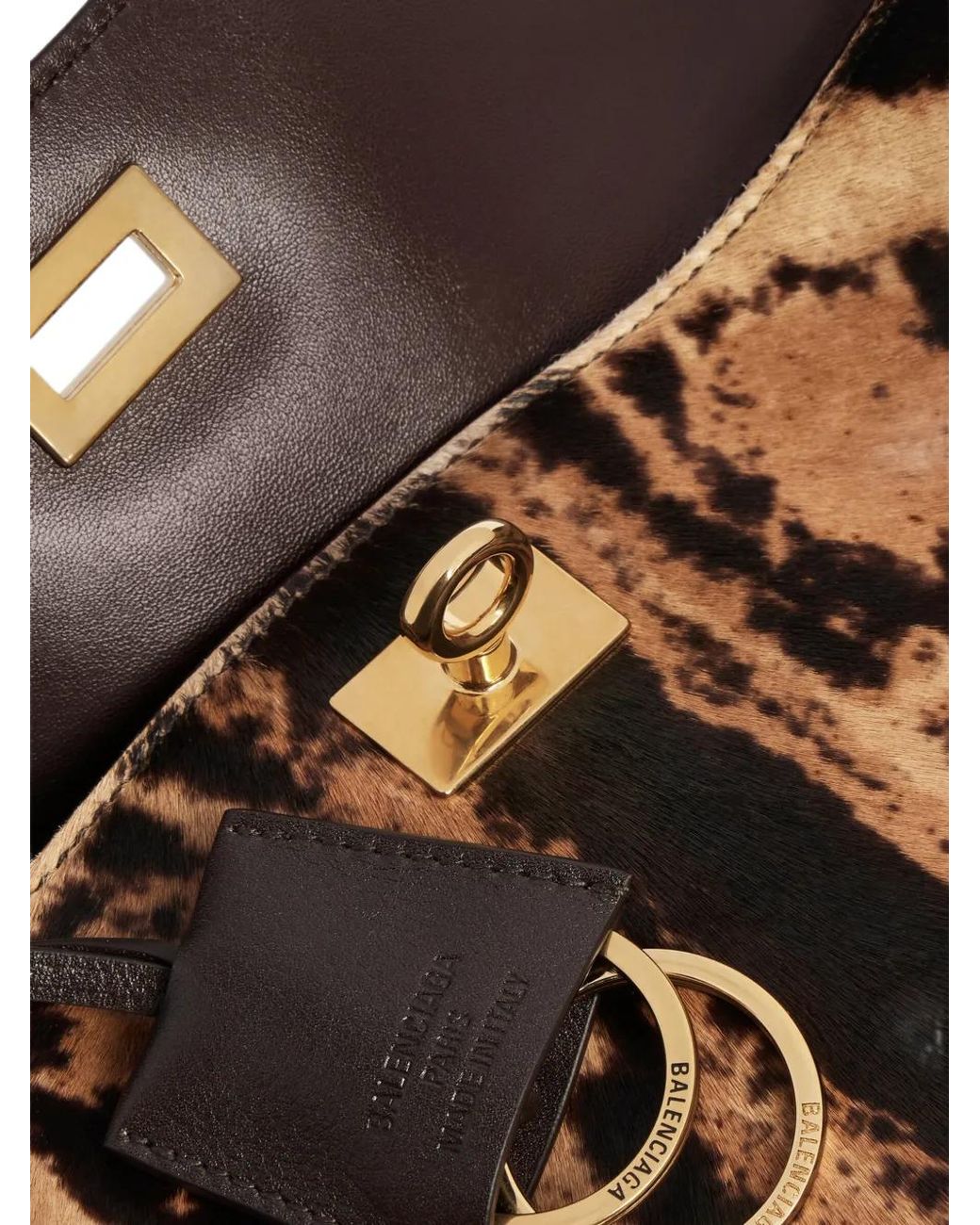 Balenciaga Black Rodeo Handbag Small
