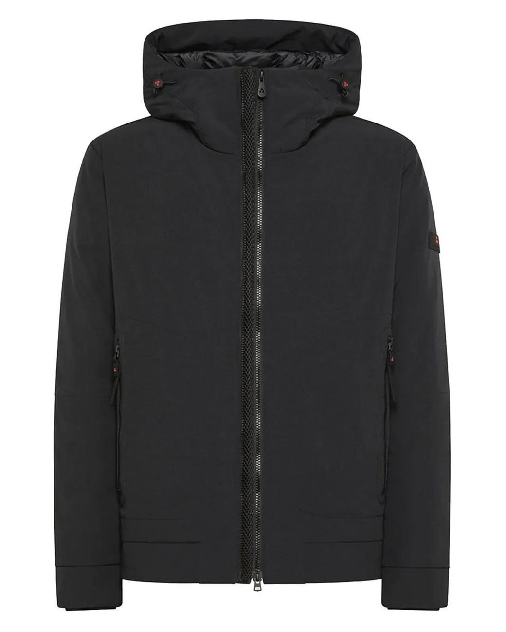 Chaqueta Con Cremallera Y Capucha Peuterey de hombre de color Black
