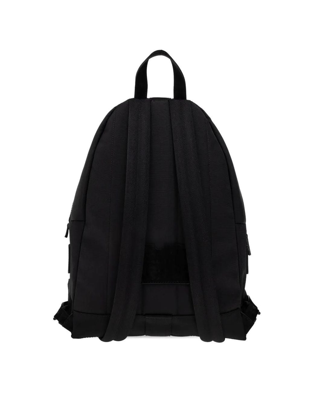 Moschino Black Logo-Detail Backpack for men