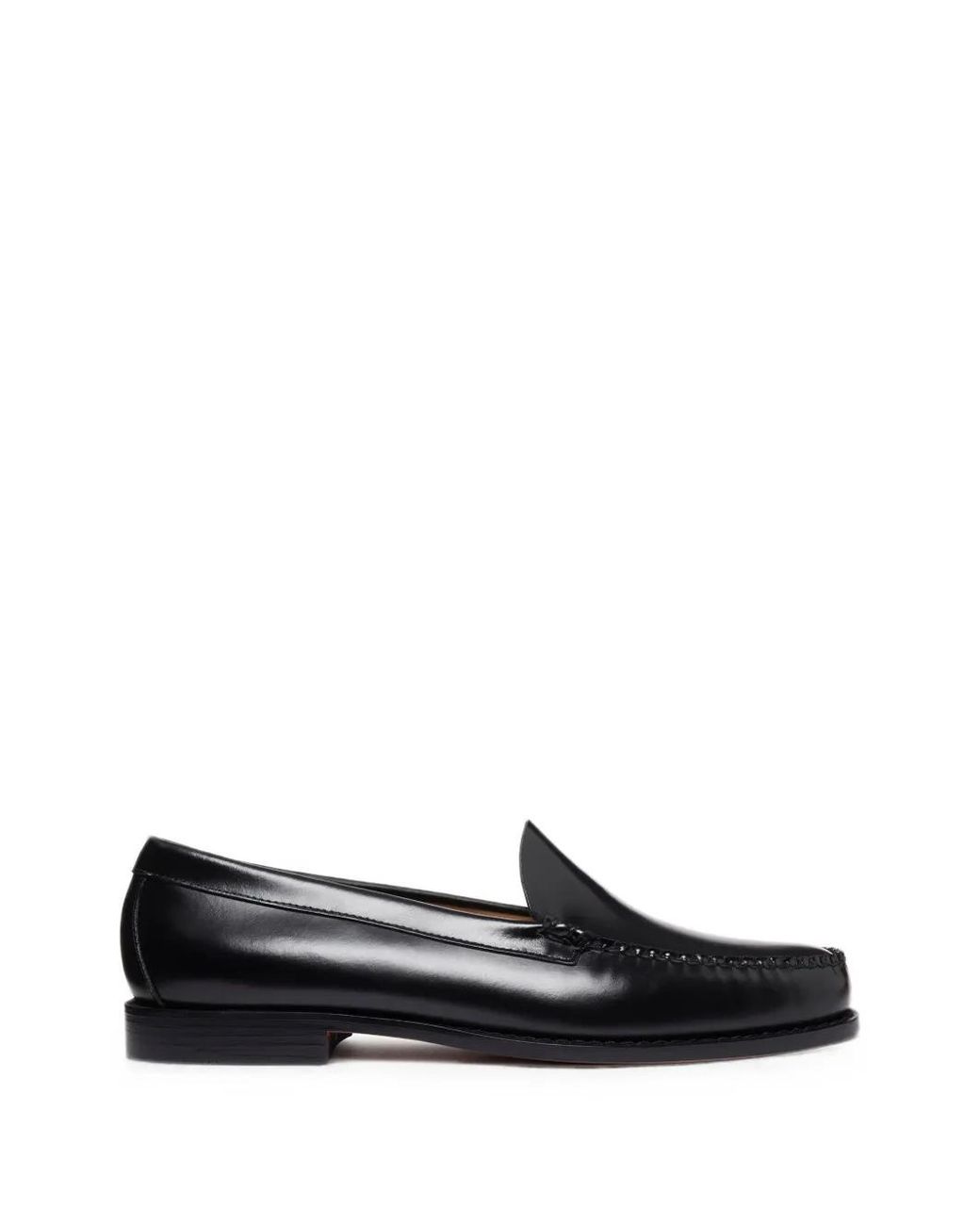 G.H.BASS White Weejuns Venetian Leather Loafers