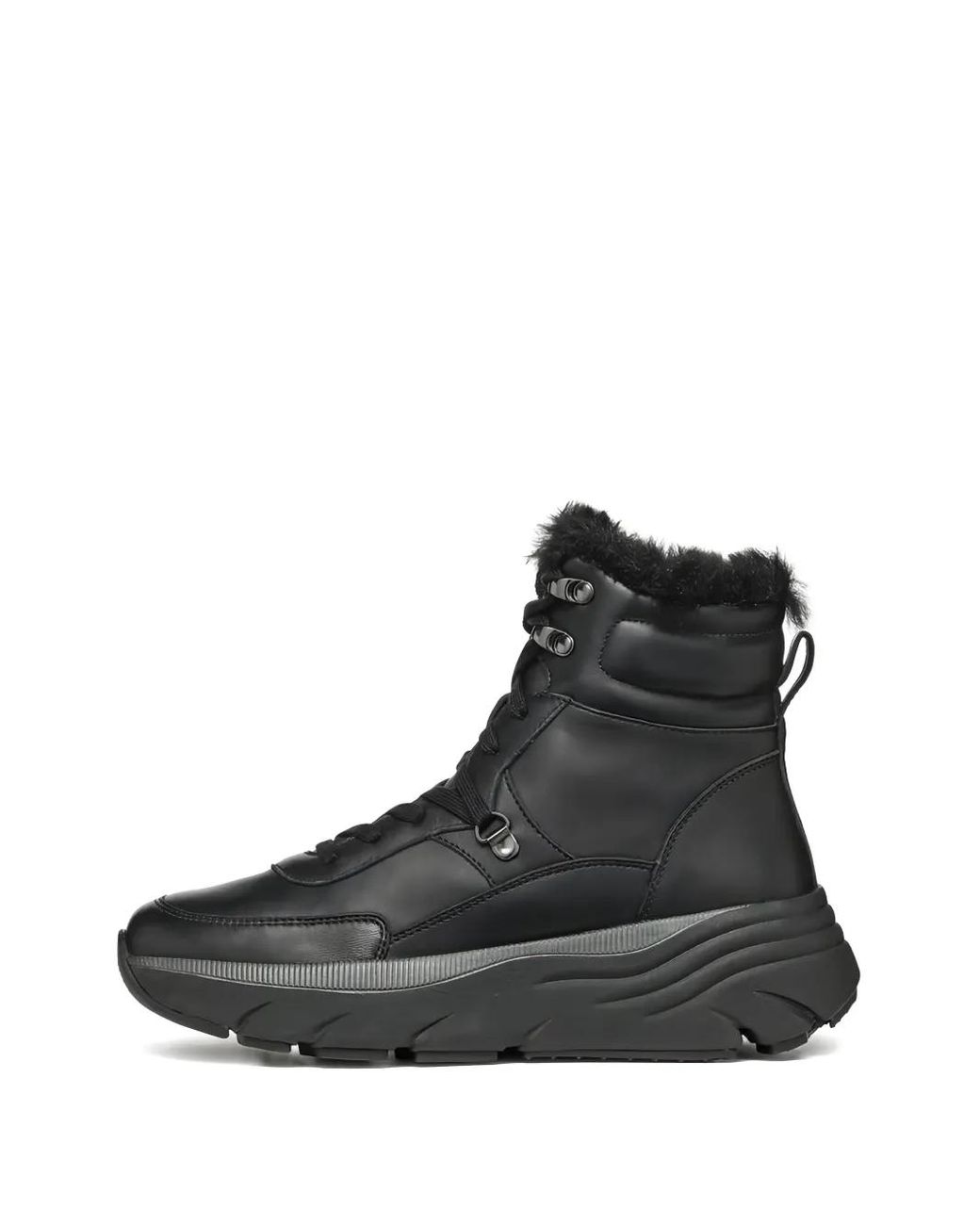 Geox Black Diamanta Ankle Boots