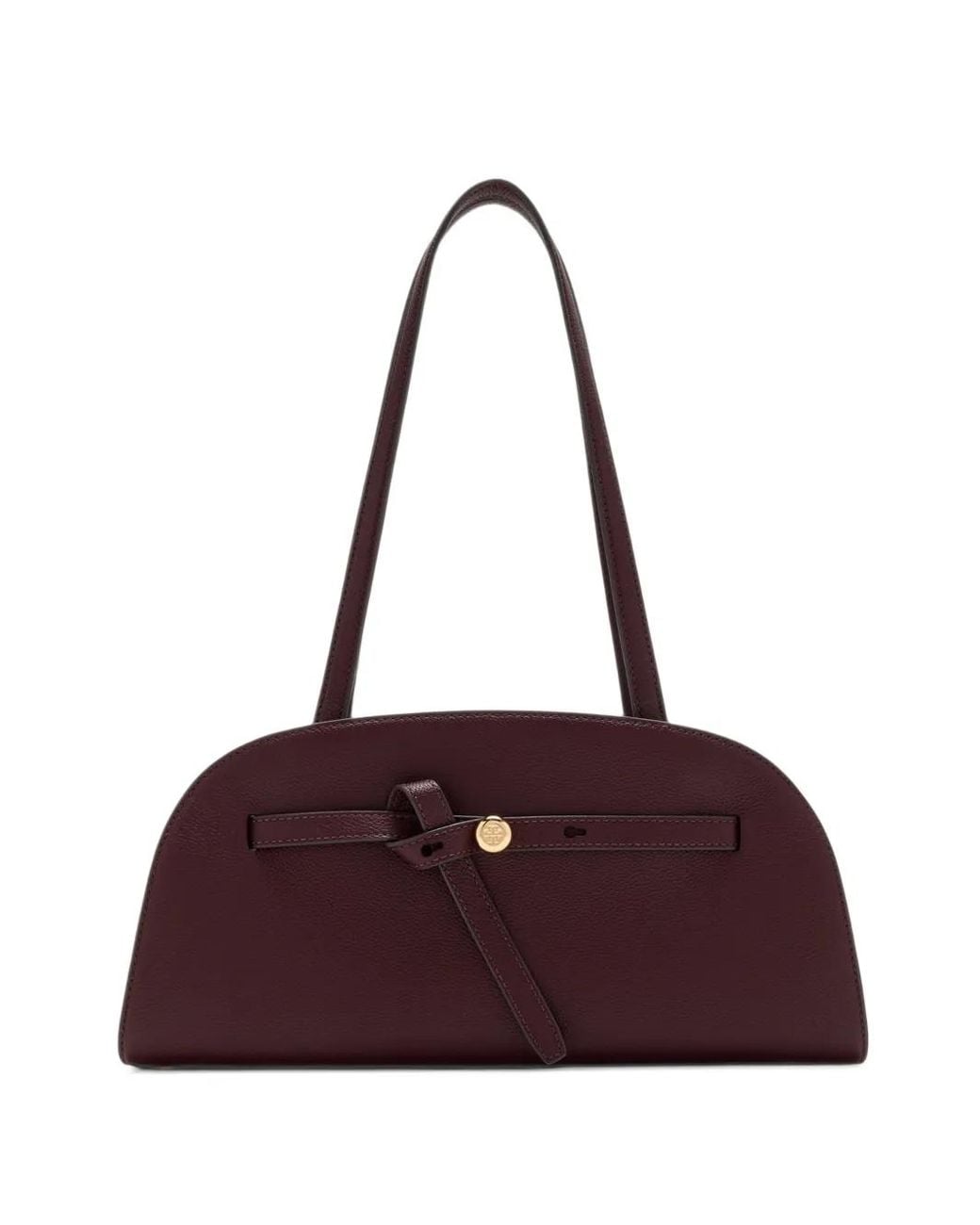 Tory Burch Purple Romy East-West Bauletto