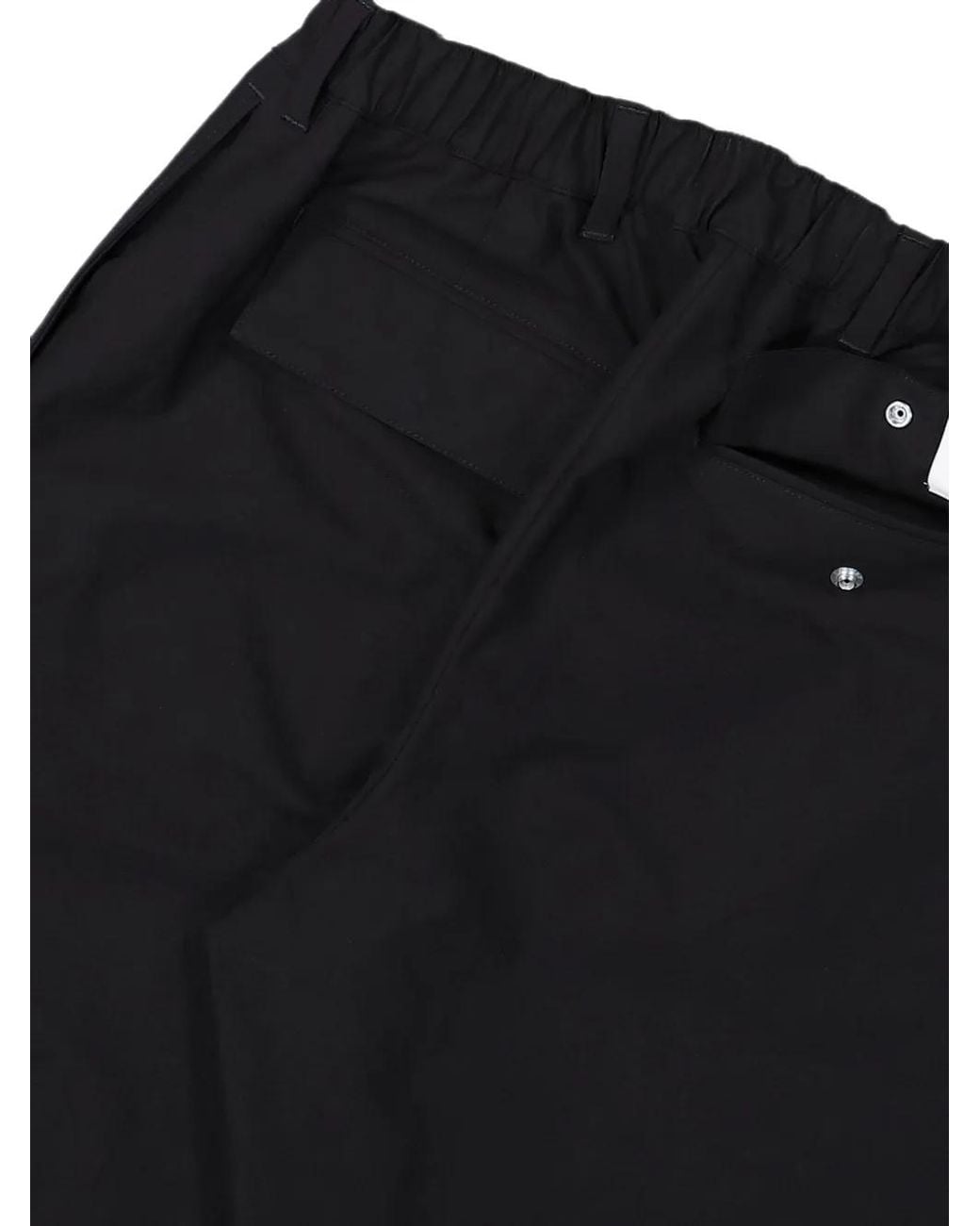 Neighborhood Black Tapered Silhouette Trousers for men