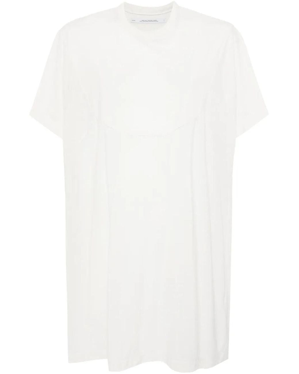 Julius White Fine-Knit Cotton T-Shirt for men