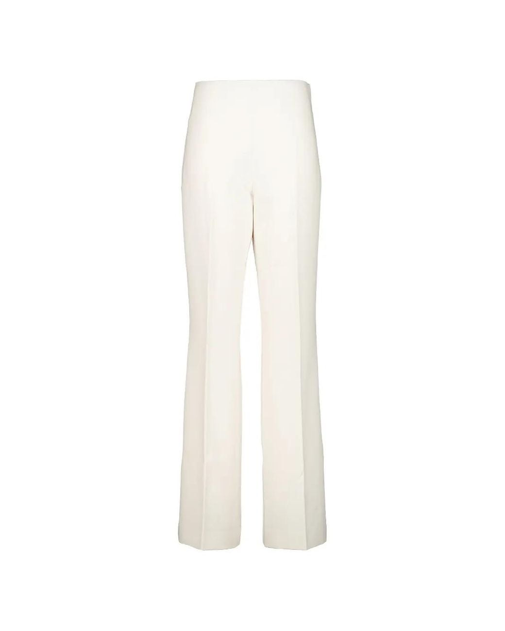 Roland Mouret White Palazzo Pants