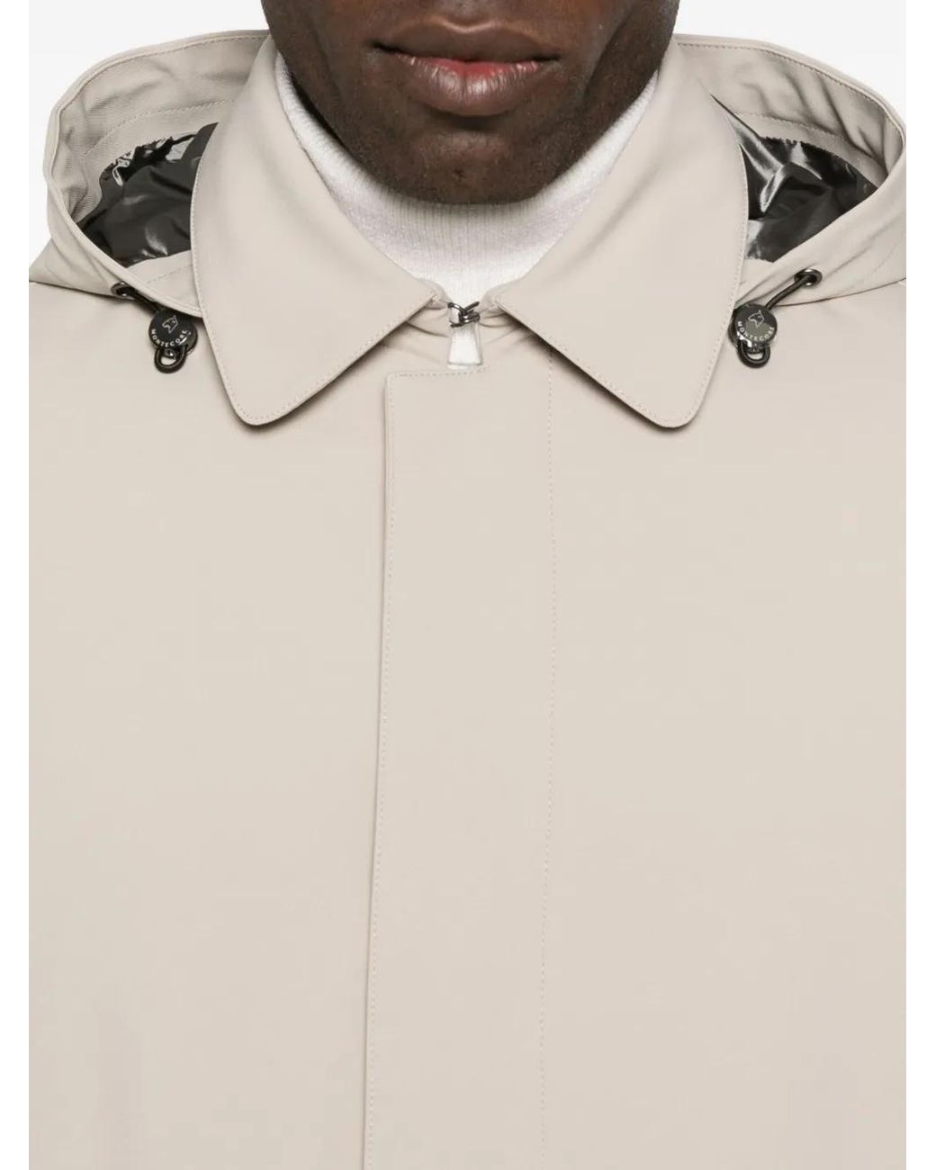Chaqueta Con Capucha Montecore de hombre de color White