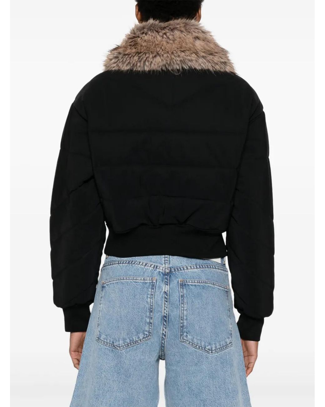 Coperni Black C+ Bomber Jacket