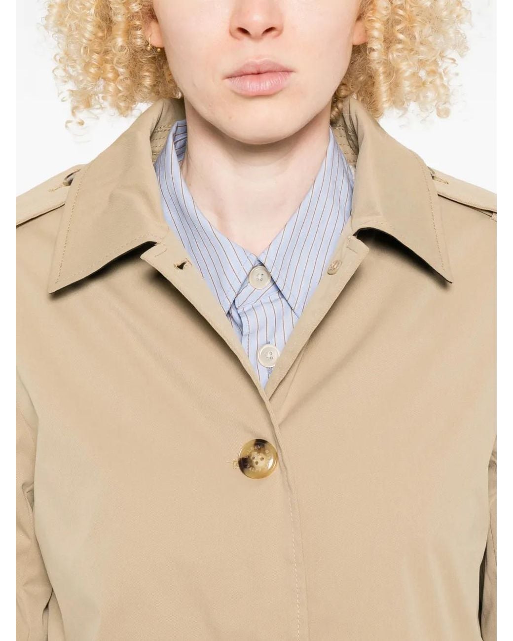 Ralph Lauren Natural Buttoned Jacket