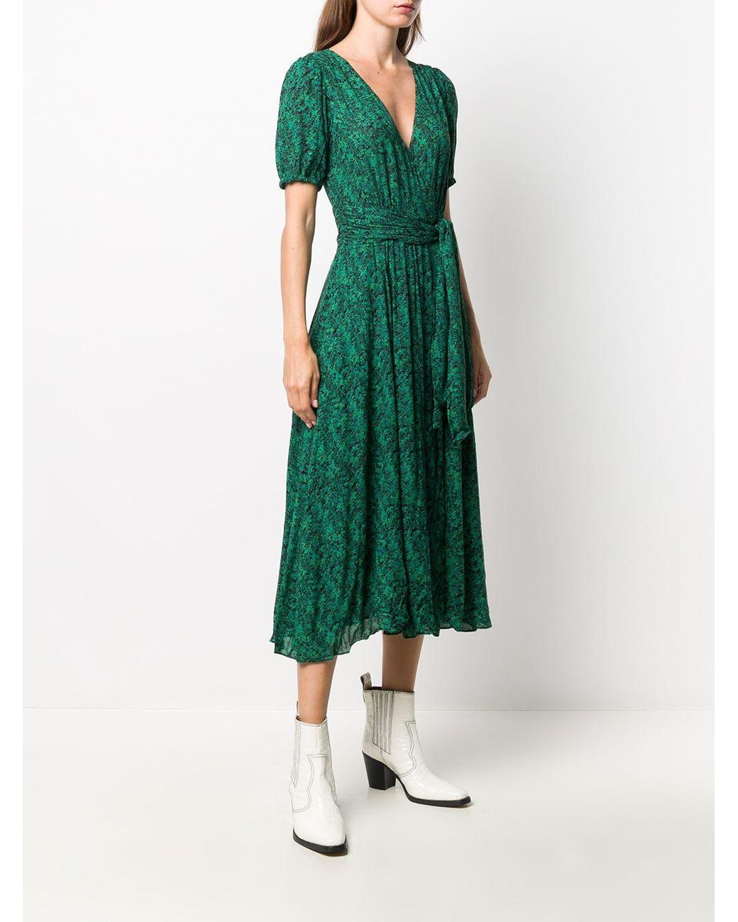 Robe Noemie Ba sh en coloris Vert Lyst