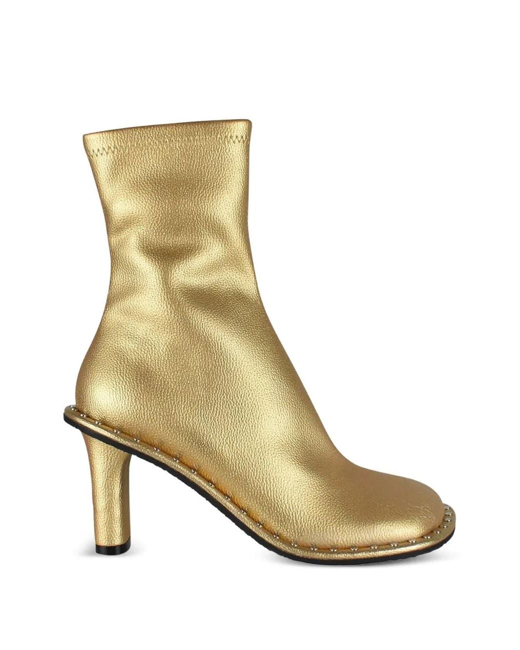 Stella McCartney Natural Studded Boots