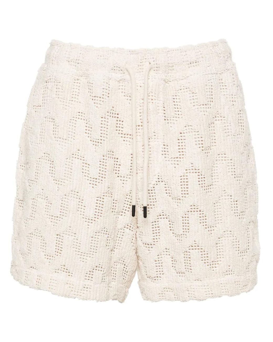 Oas Natural Atlas Mid-Rise Deck Shorts for men
