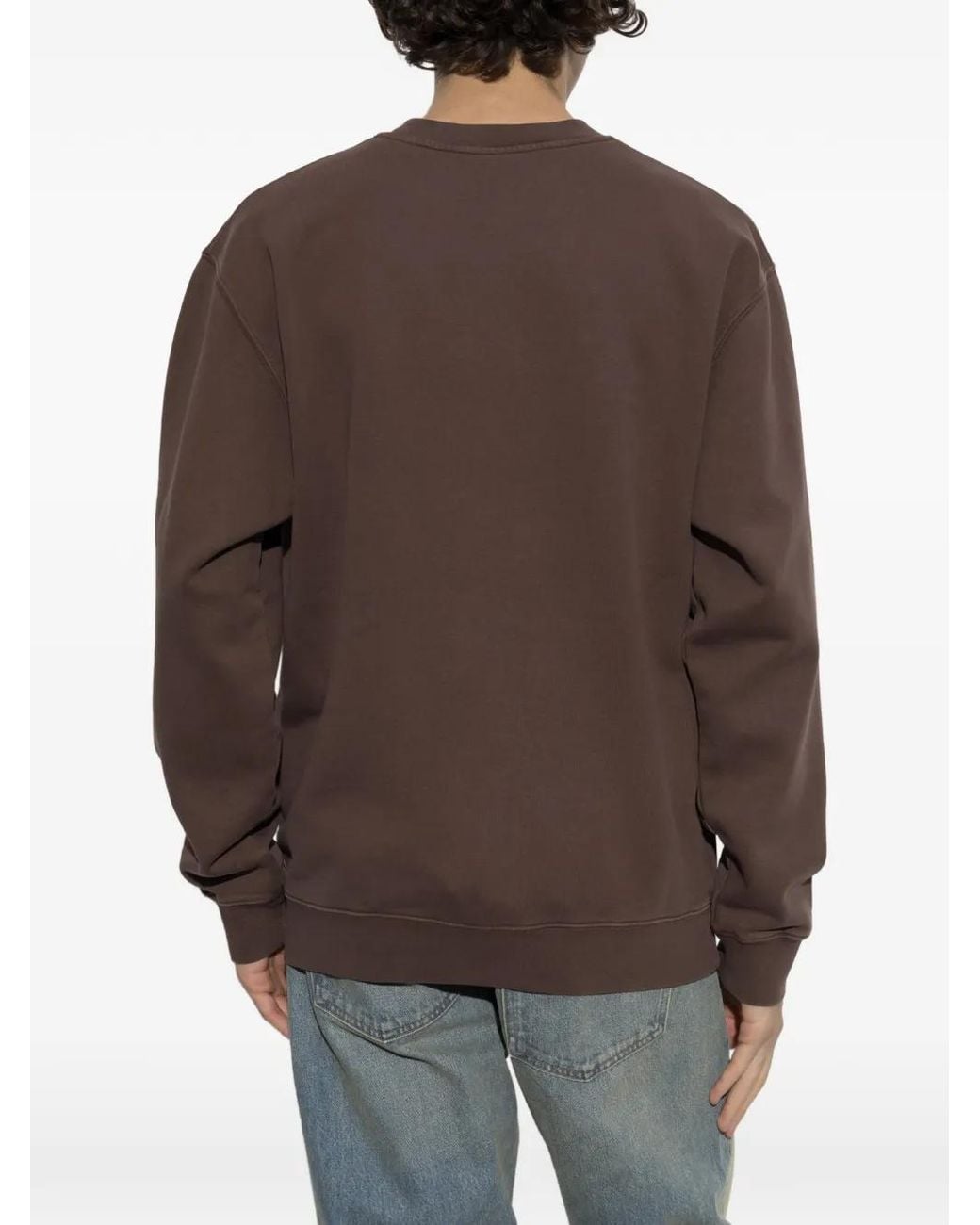 Jacquemus Sweatshirt Mit Logo-Patch in Brown für Herren