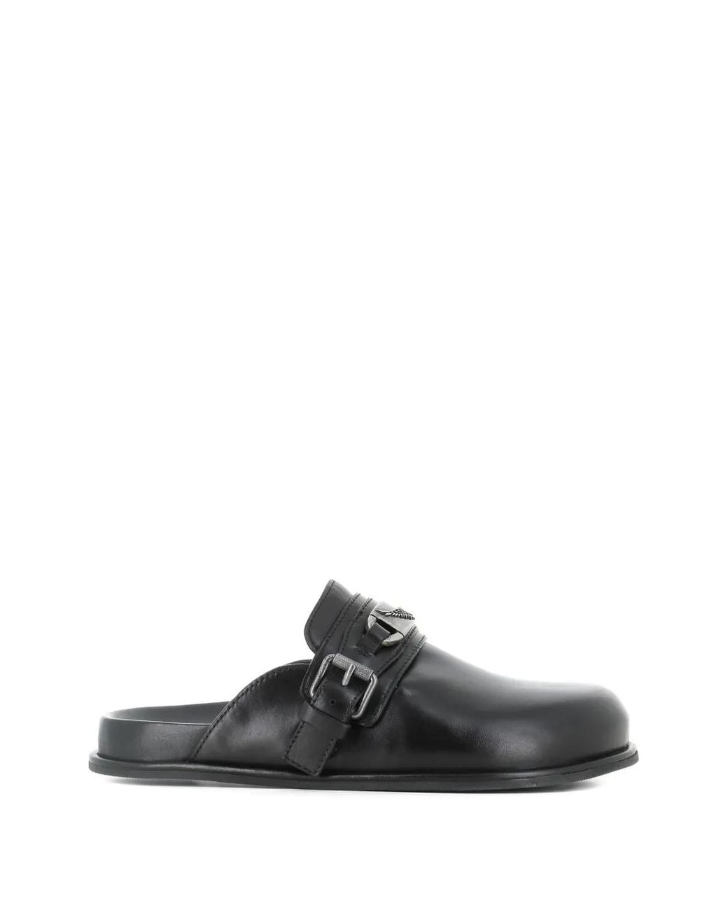 Zadig & Voltaire Black Mules Angie Gourmette