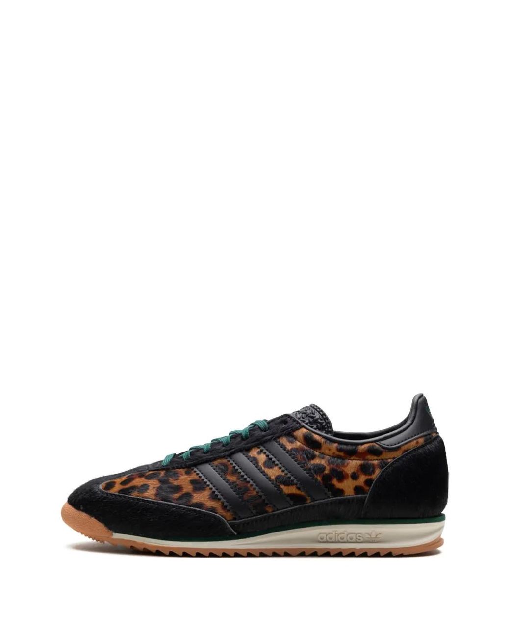 Adidas Black Sl 72 "Leopard Print Collegiate" Sneakers