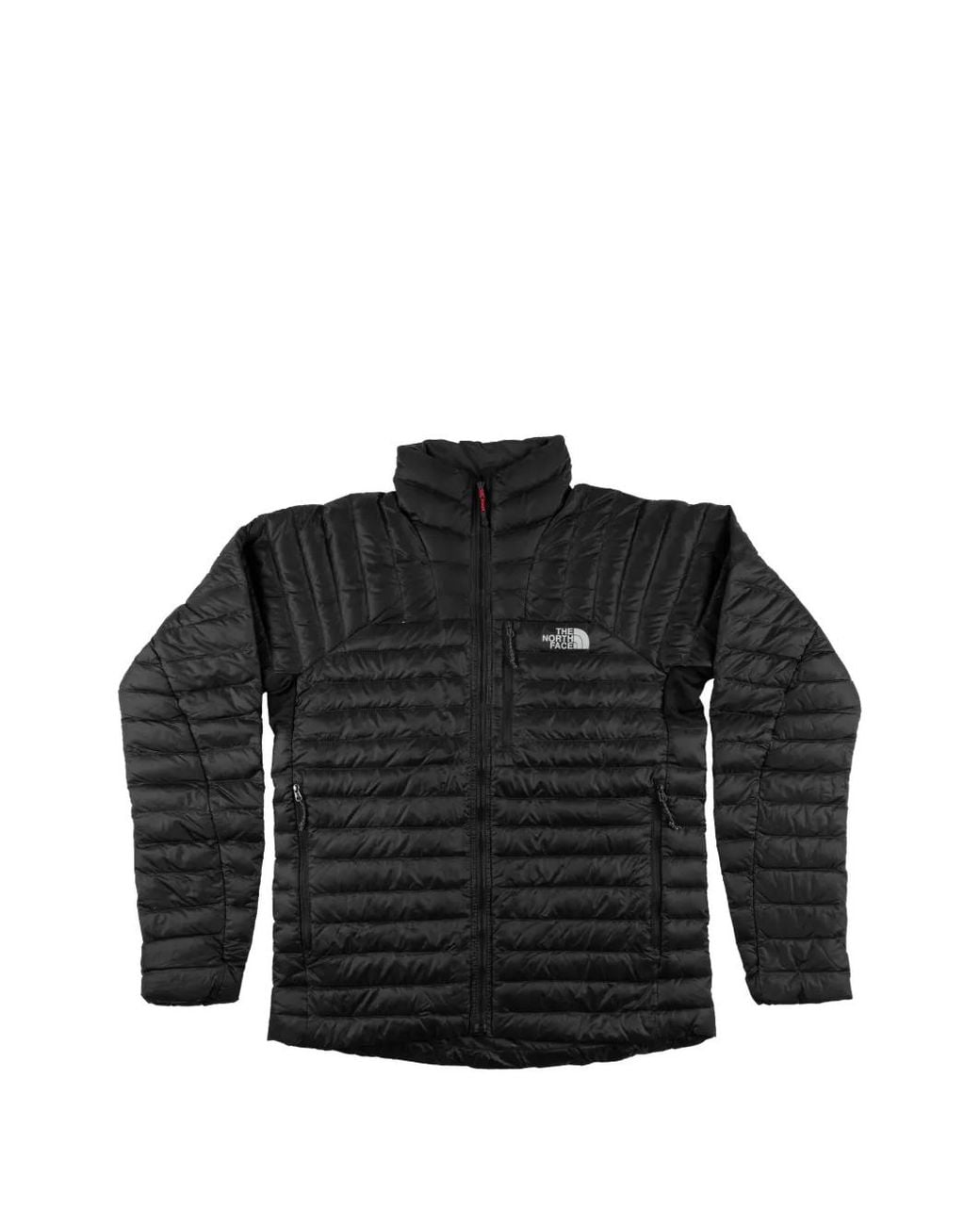 The North Face Black Zip-Up Padded Jacket for men