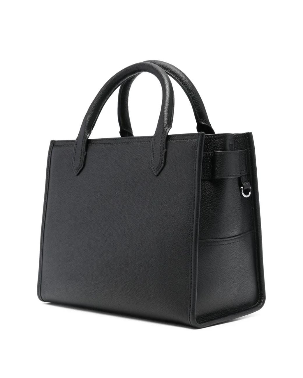 Zadig & Voltaire Angel Tote Xs Grained Leather in Black | Lyst